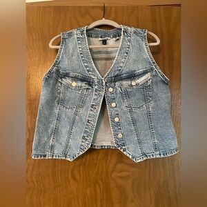 Universal Thread Blue Denim Vest
